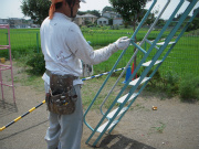 塗装作業