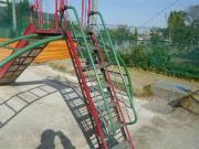 登行部手すり隙間溶接